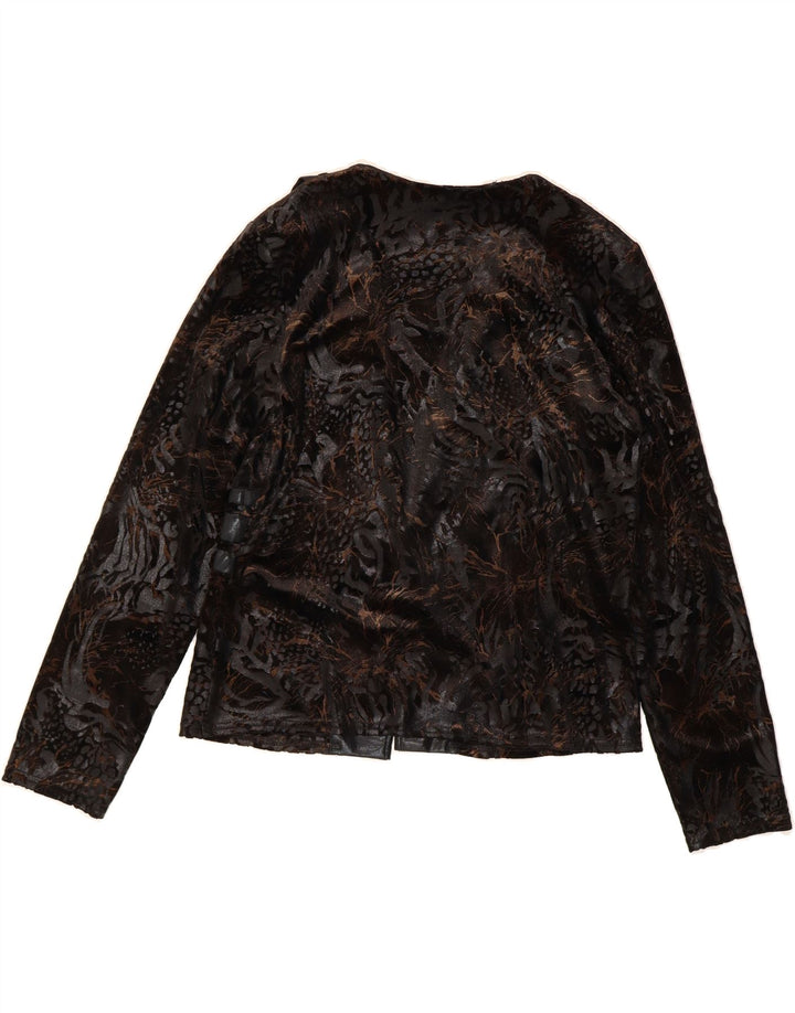 VINTAGE Womens Abstract Pattern 2 Piece Set IT 48 XL Black Vintage Vintage and Second-Hand Vintage from Messina Hembry 