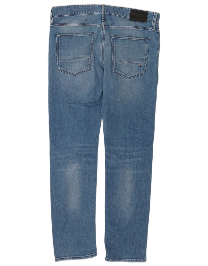 Tommy Hilfiger Mens Bleecker Slim Jeans W32 L30 Blue Cotton
