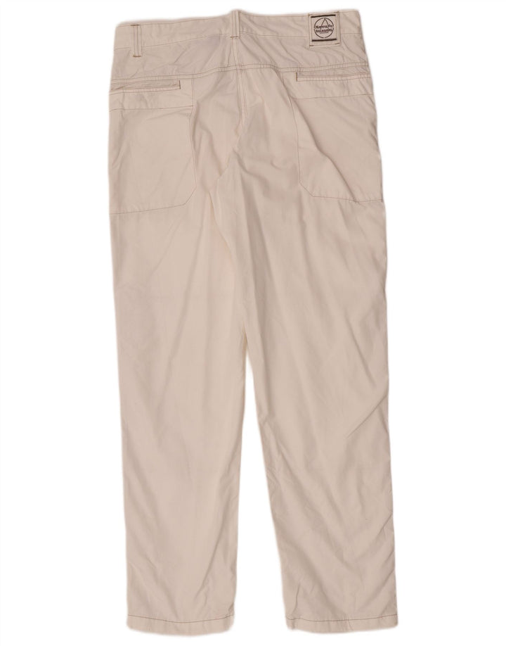 Murphy & Nye Mens Slim Chino Trousers W36 L32 White Cotton