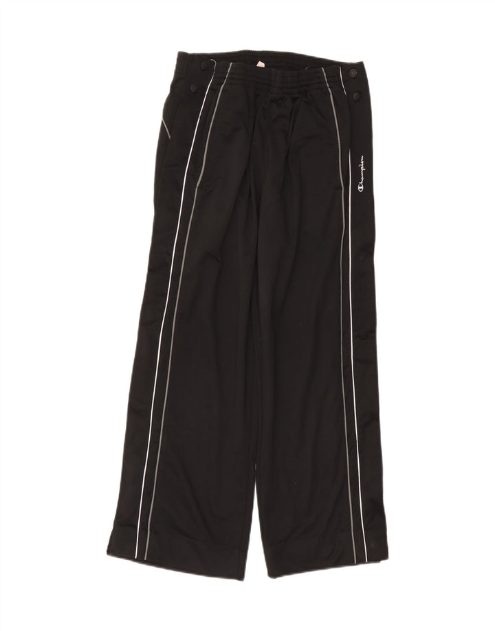 Champion Mens Tracksuit Trousers Medium  Black Polyester