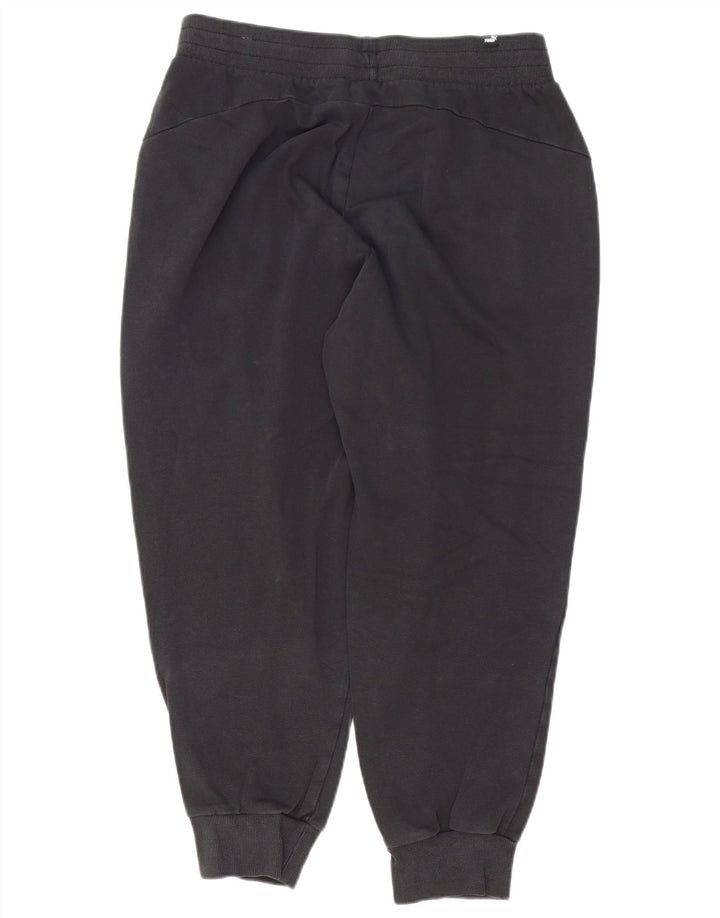 Puma Mens Tracksuit Trousers Joggers Large Black Cotton