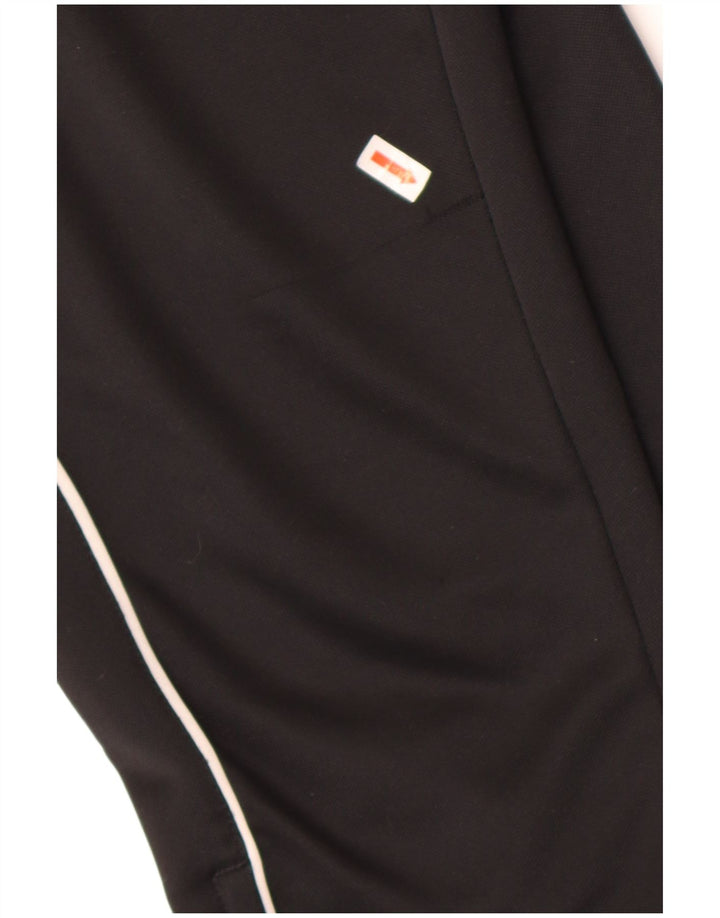Adidas Mens Tracksuit Trousers Smal Black Polyester Sports