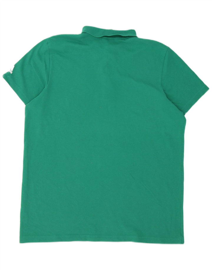 Adidas Mens Polo Shirt Large Green