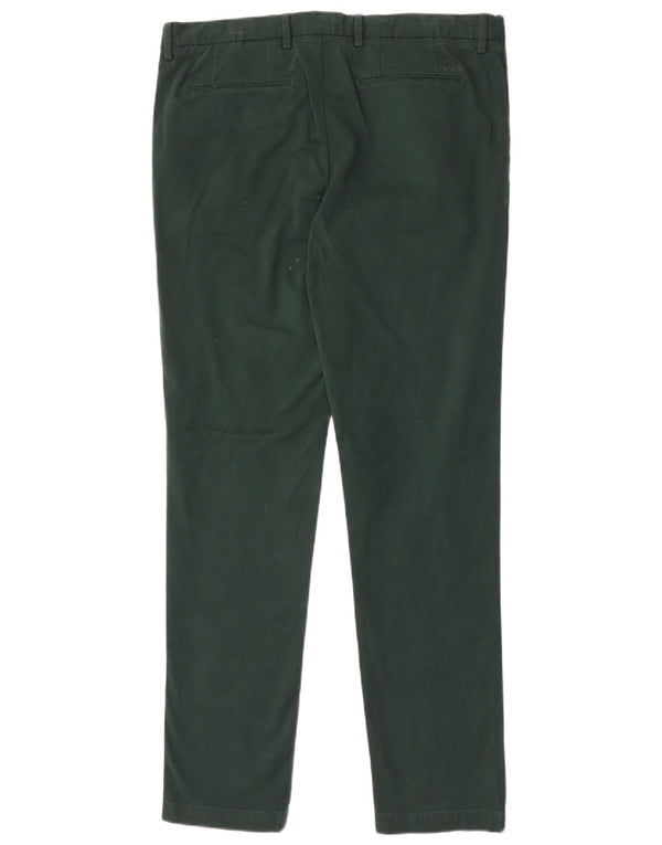 Hugo Boss Mens Kaito Slim Fit Chino Trousers IT 50 Large W34 L33 Green