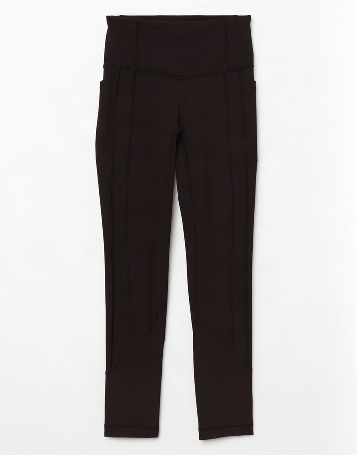Lululemon Womens Capri Leggings US 4 Small Black