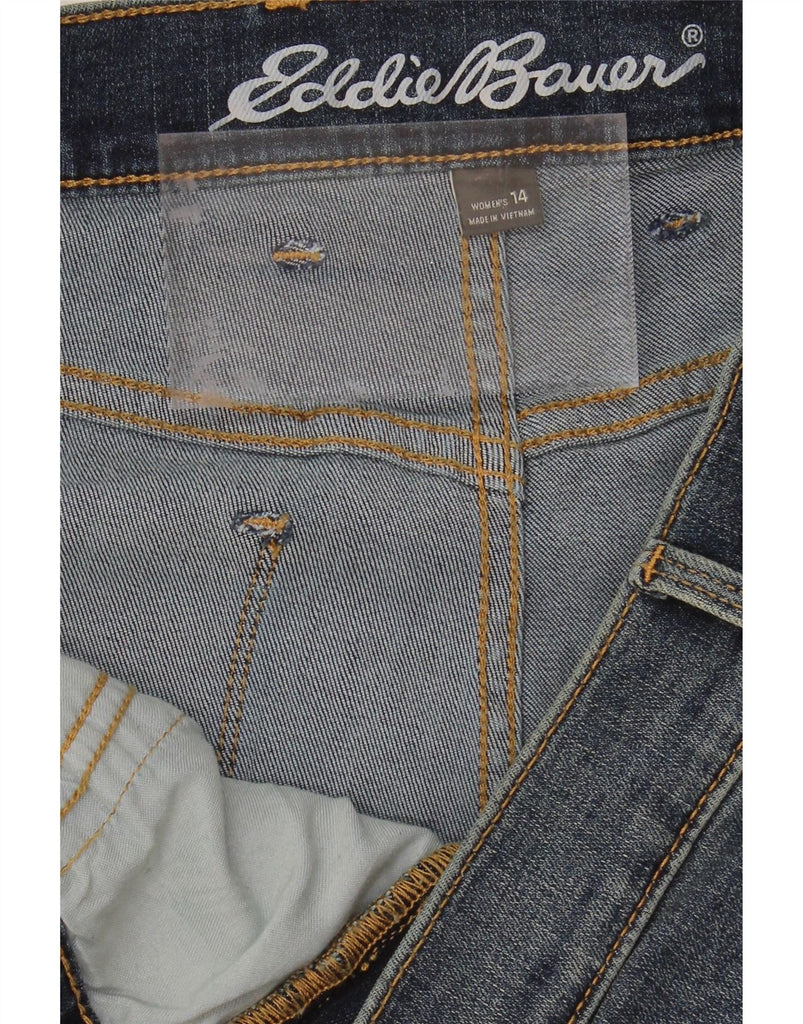 EDDIE BAUER Womens Revival High Rise Straight Jeans US 14 XL W32 L31 Blue Vintage Eddie Bauer and Second-Hand Eddie Bauer from Messina Hembry 