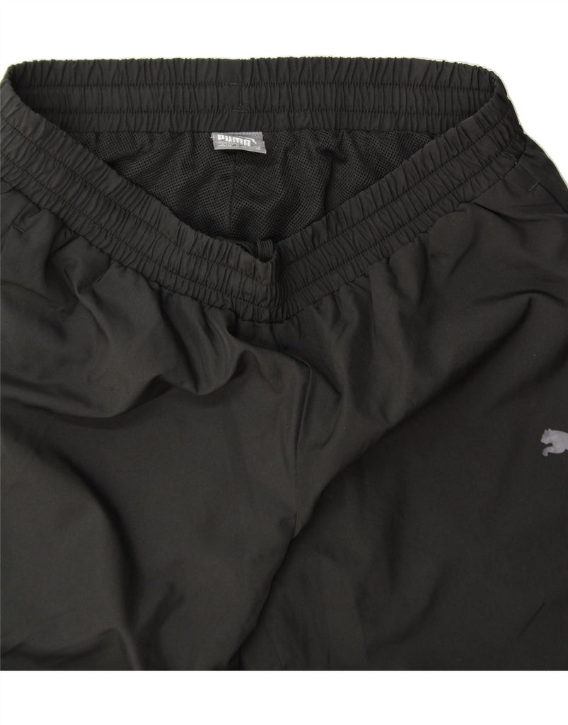 PUMA Womens Capri Tracksuit Trousers UK 18 XL Black Polyester Vintage Puma and Second-Hand Puma from Messina Hembry 