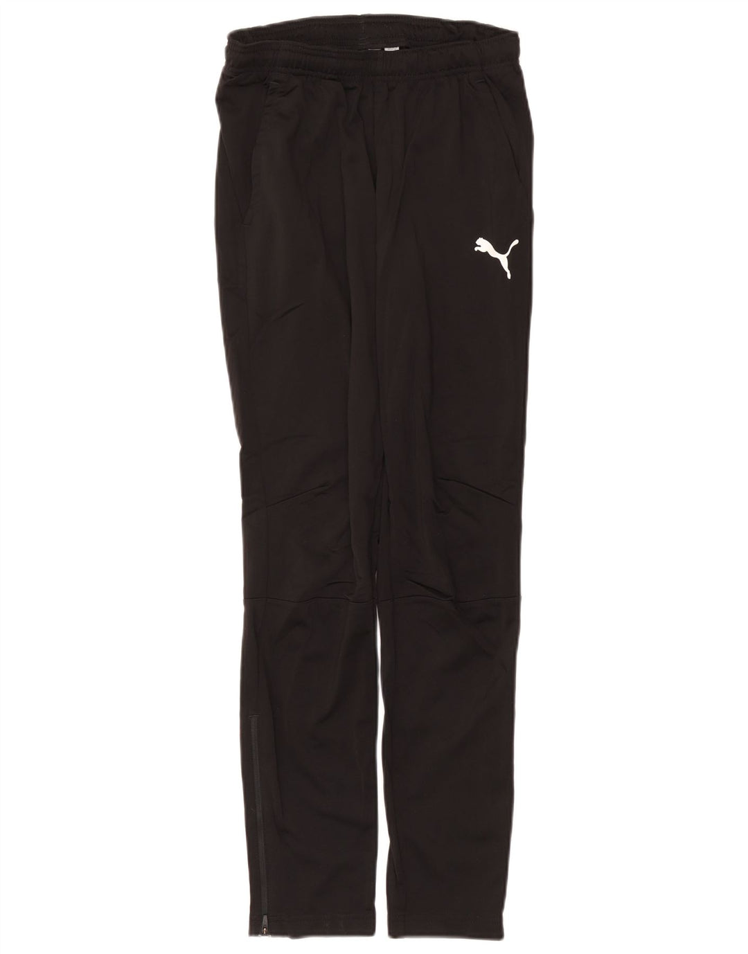 Puma Mens Tracksuit Trousers Small Black Polyester