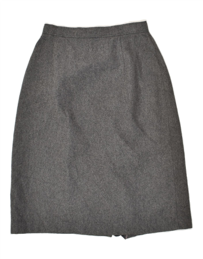 VINTAGE Womens Straight Skirt W26 Small Grey | Vintage Vintage | Thrift | Second-Hand Vintage | Used Clothing | Messina Hembry 