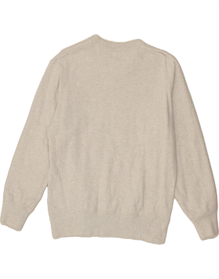 UNIQLO Womens Sweatshirt Jumper UK 14 Medium Grey Cotton Vintage Uniqlo and Second-Hand Uniqlo from Messina Hembry 