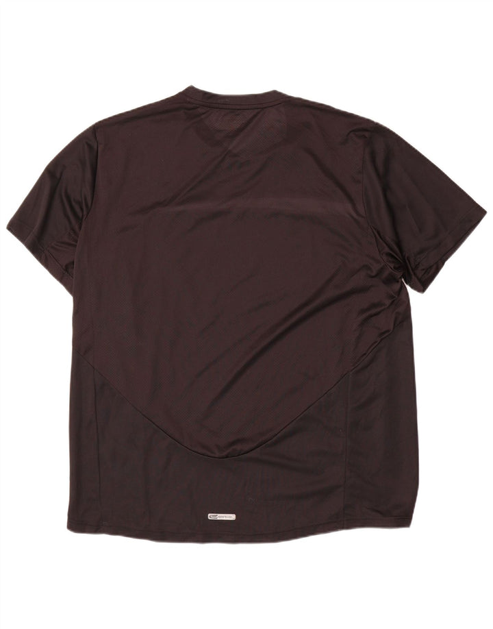 Puma Mens T-Shirt Top Large Black Colourblock