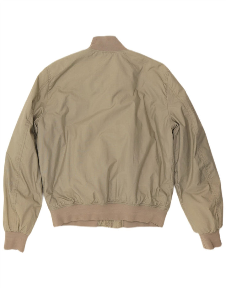 Gas Mens Bomber Jacket UK 38 Medium Khaki