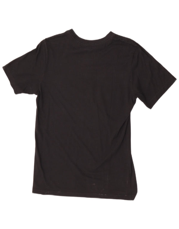 Nike Mens Dri Fit Graphic T-Shirt Top Small Black Cotton