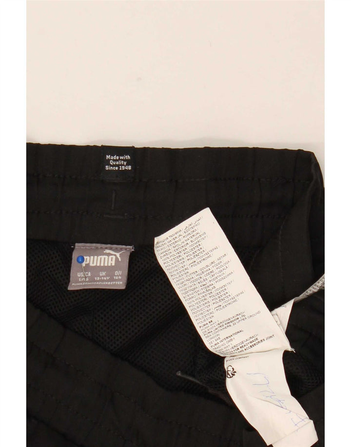 Puma Boys Sport Shorts 13-14 Years Black Polyester
