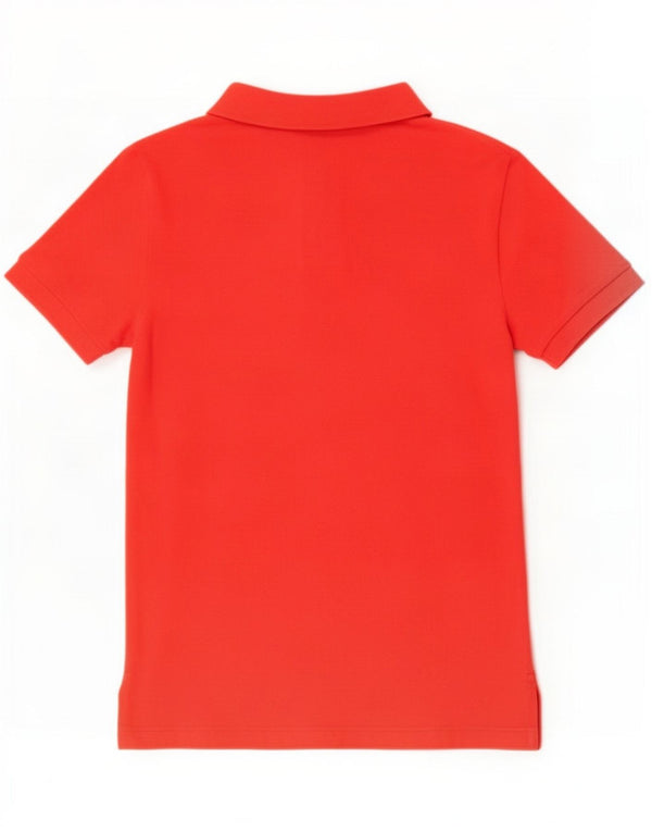 Polo Ralph Lauren Boys Polo Shirt 10-11 Years Medium Red Cotton