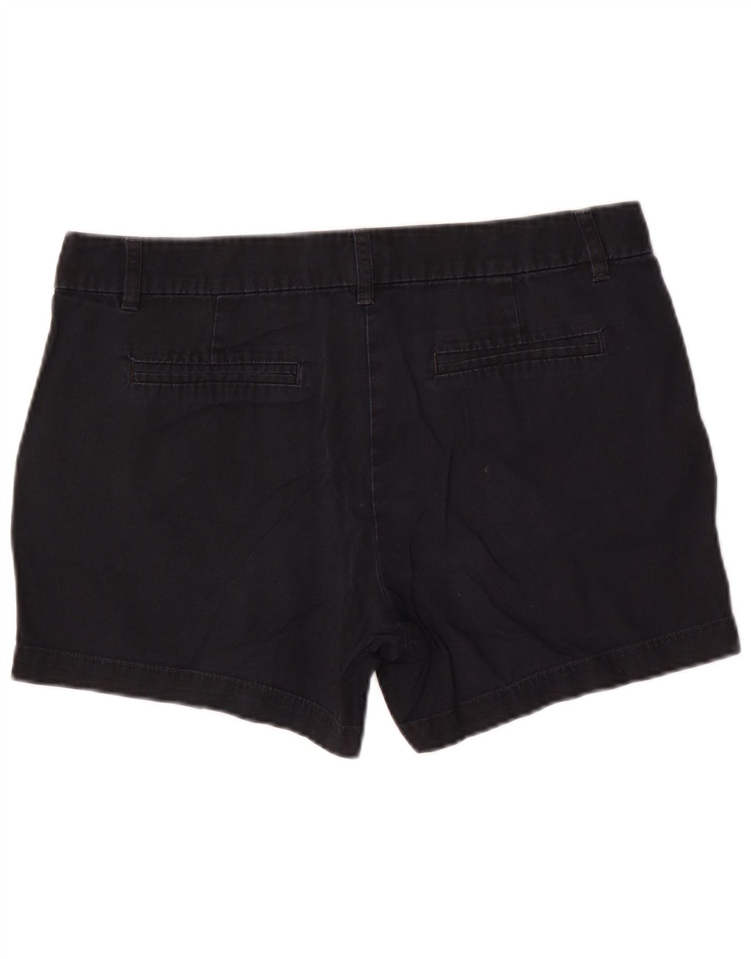 J. Crew Womens Chino Shorts US 10 Large W34 Black Cotton