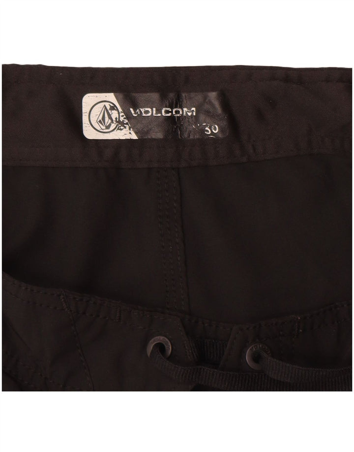 Volcom Mens Swimming Shorts Medium Black