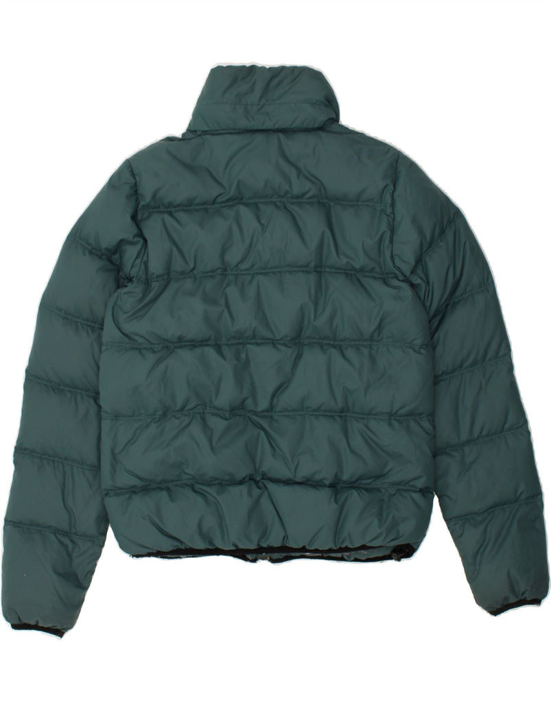 MARINA YACHTING Womens Padded Jacket IT 46 Large Green Polyamide | Vintage Marina Yachting | Thrift | Second-Hand Marina Yachting | Used Clothing | Messina Hembry 