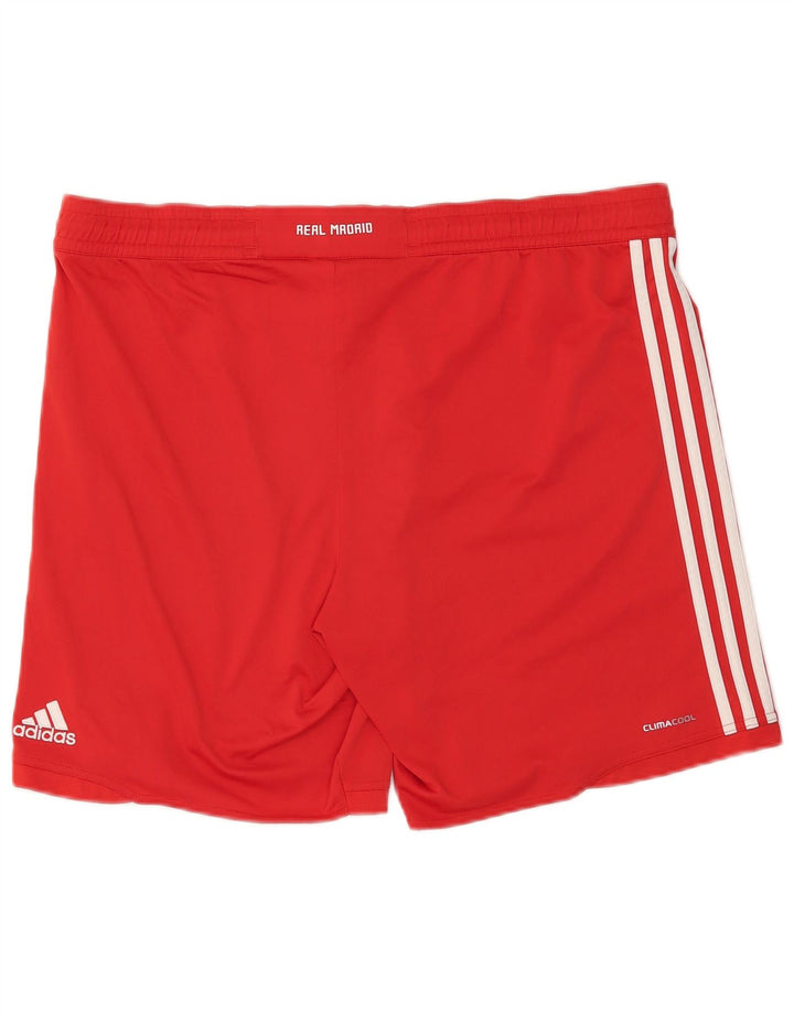Adidas Mens Climacool Sport Shorts XL  Red Polyester