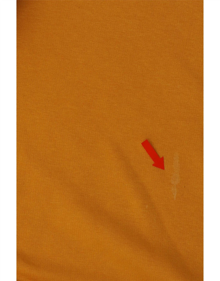 CHAMPION Mens Graphic Sweatshirt Jumper Small Yellow Vintage Champion and Second-Hand Champion from Messina Hembry 
