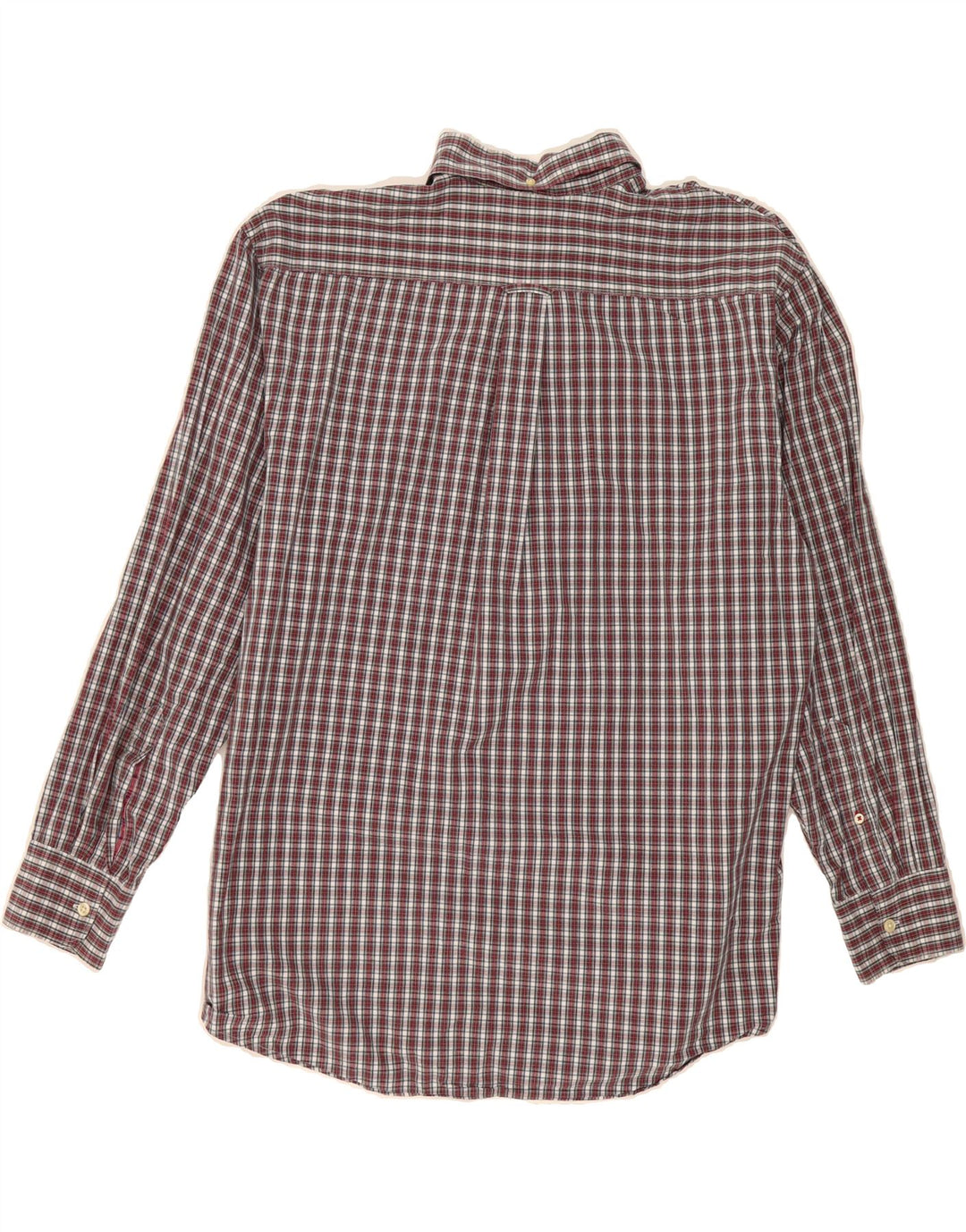 IZOD Mens Flannel Shirt XL Red Check Vintage Izod and Second-Hand Izod from Messina Hembry 