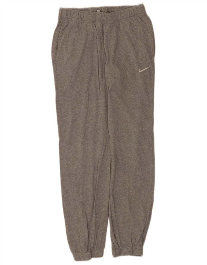 Nike Mens Tracksuit Trousers Joggers Small  Grey Flecked Cotton