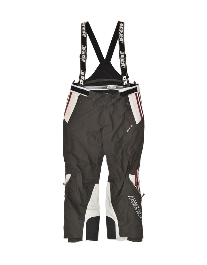 DAINESE Mens Dungarees Ski Trousers XL W38 L32 Grey Colourblock Nylon Vintage Dainese and Second-Hand Dainese from Messina Hembry 