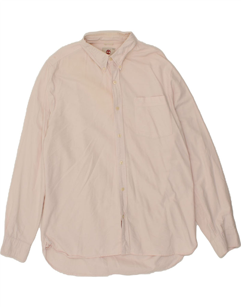 TIMBERLAND Mens Regular Fit Shirt XL Pink Vintage Timberland and Second-Hand Timberland from Messina Hembry 