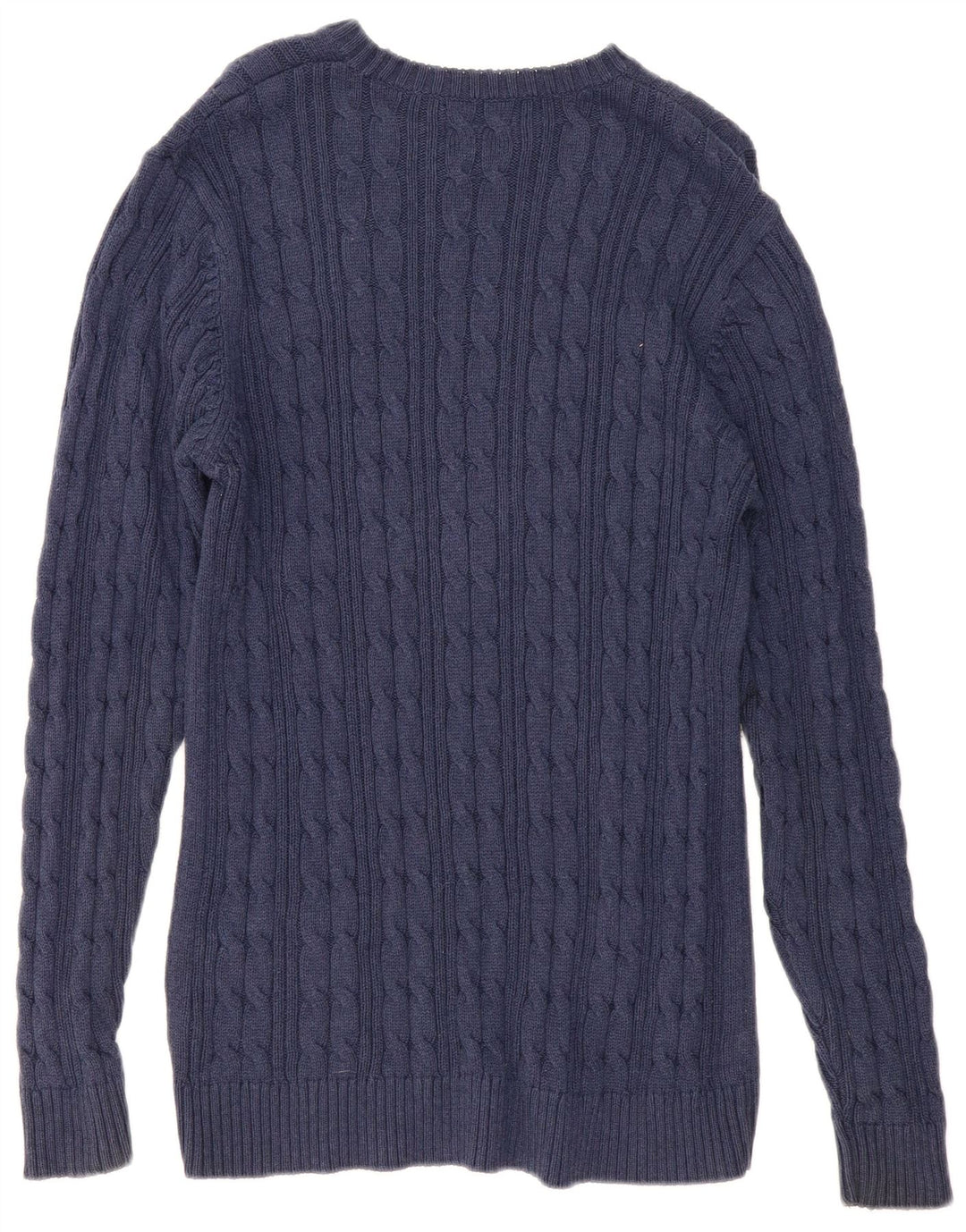Marks & Spencer Mens Regular Fit Crew Neck Jumper Sweater Medium Navy Blue