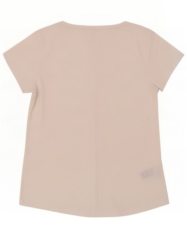 Tommy Hilfiger Womens T-Shirt Top UK 14 Medium White Cotton