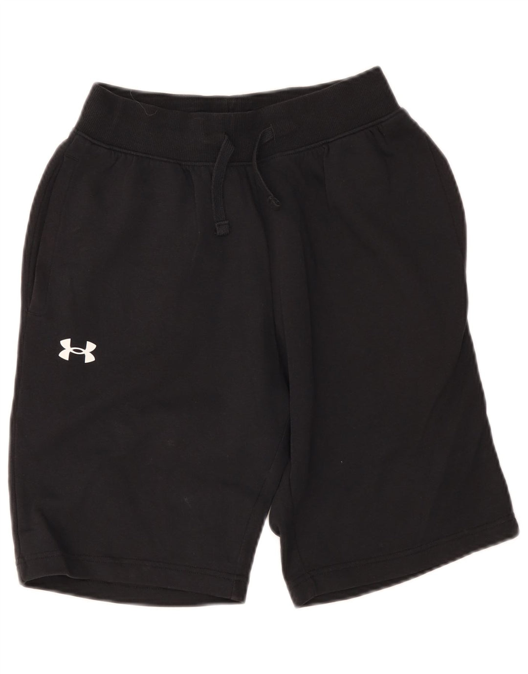 Under Armour Mens Sport Shorts Small Black Cotton