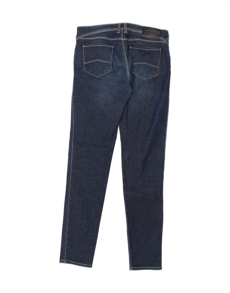 ARMANI Womens Skinny Jeans W29 L30  Blue Cotton Vintage Armani and Second-Hand Armani from Messina Hembry 