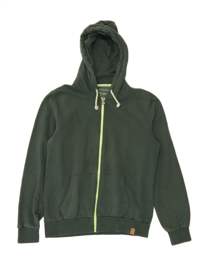 WOOLRICH Mens Zip Hoodie Sweater Medium Green Vintage Woolrich and Second-Hand Woolrich from Messina Hembry 