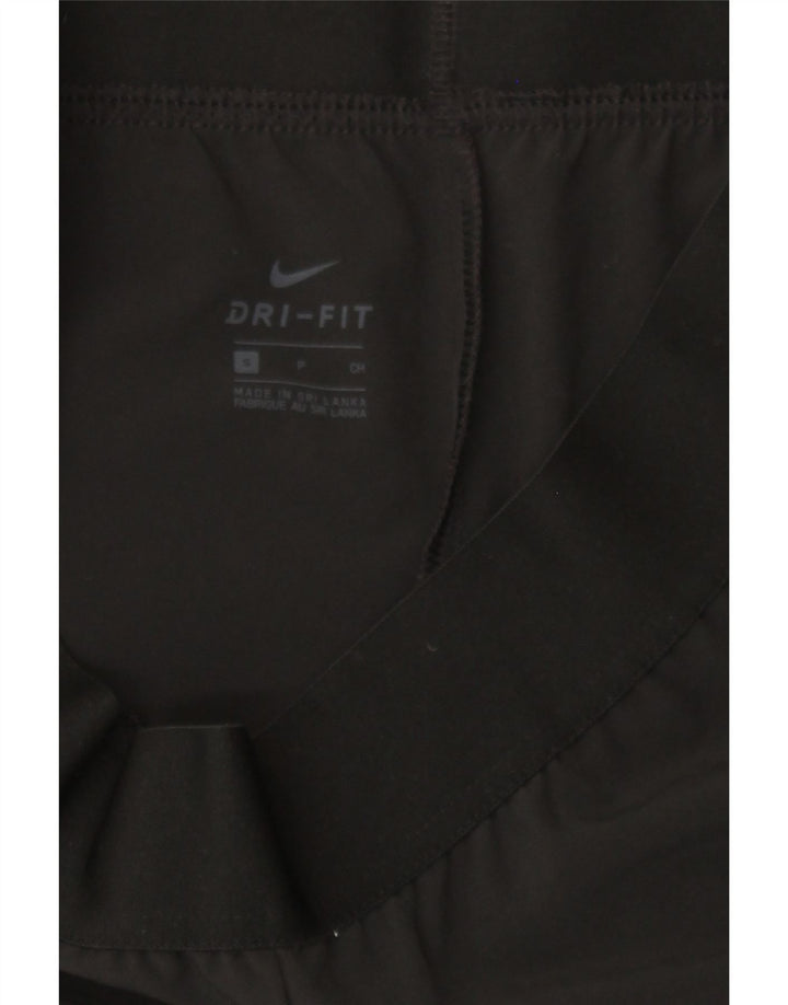 NIKE Womens Dri Fit Leggings UK 10 Small  Black Polyester Vintage Nike and Second-Hand Nike from Messina Hembry 
