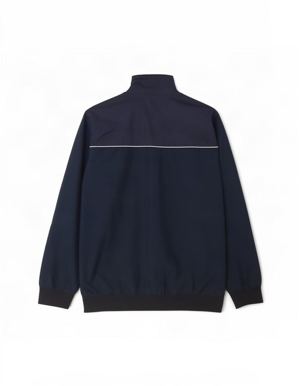 Champion Mens Tracksuit Top Jacket 2XL Navy Blue Colourblock Polyester