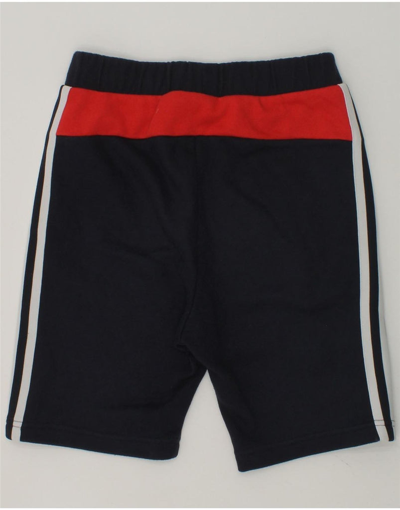 ADIDAS Boys Sport Shorts 9-10 Years Navy Blue Cotton | Vintage Adidas | Thrift | Second-Hand Adidas | Used Clothing | Messina Hembry 