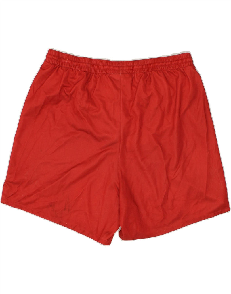 REEBOK Mens Graphic Sport Shorts Large Red | Vintage Reebok | Thrift | Second-Hand Reebok | Used Clothing | Messina Hembry 