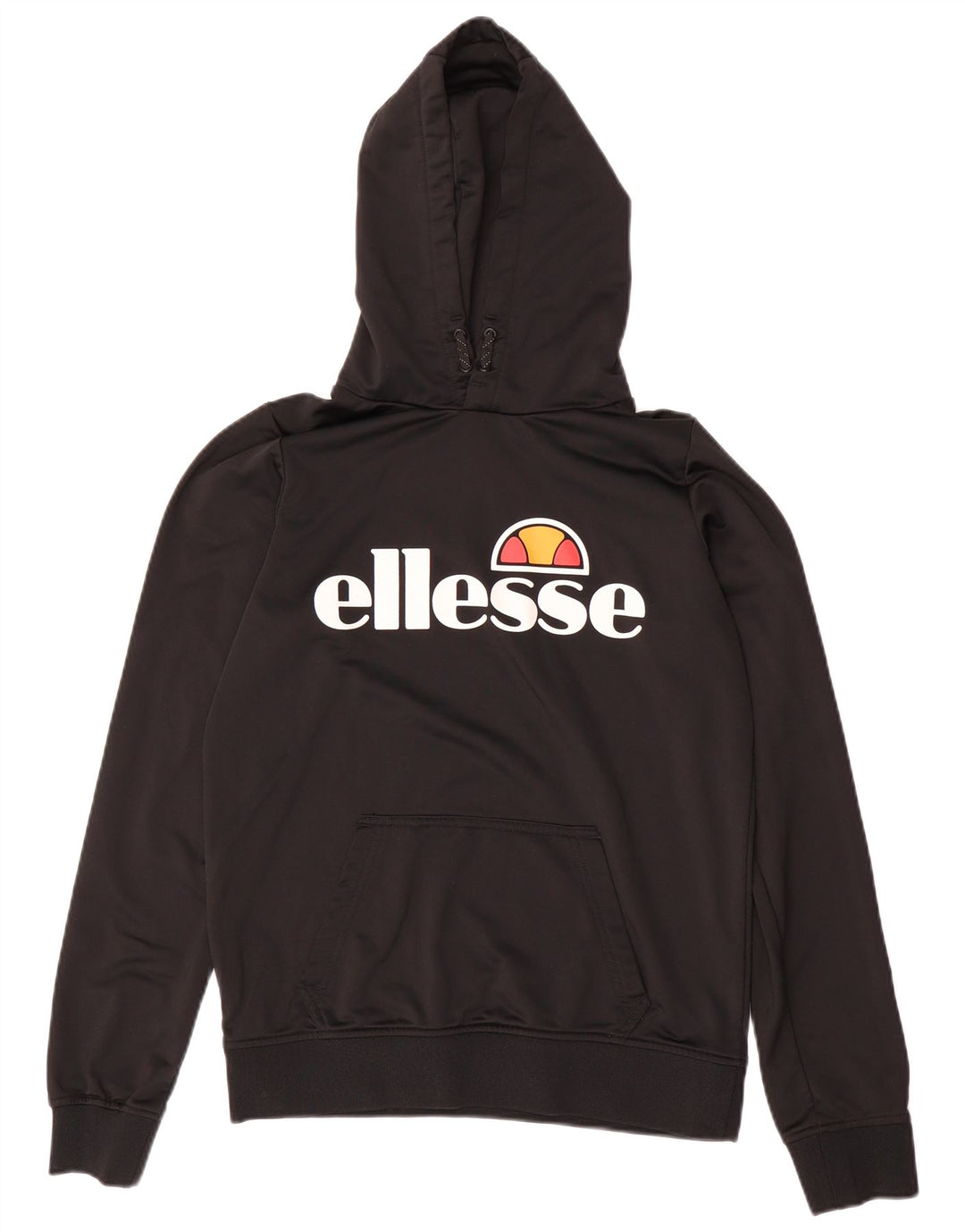 ELLESSE Boys Graphic Hoodie Jumper 13-14 Years Black