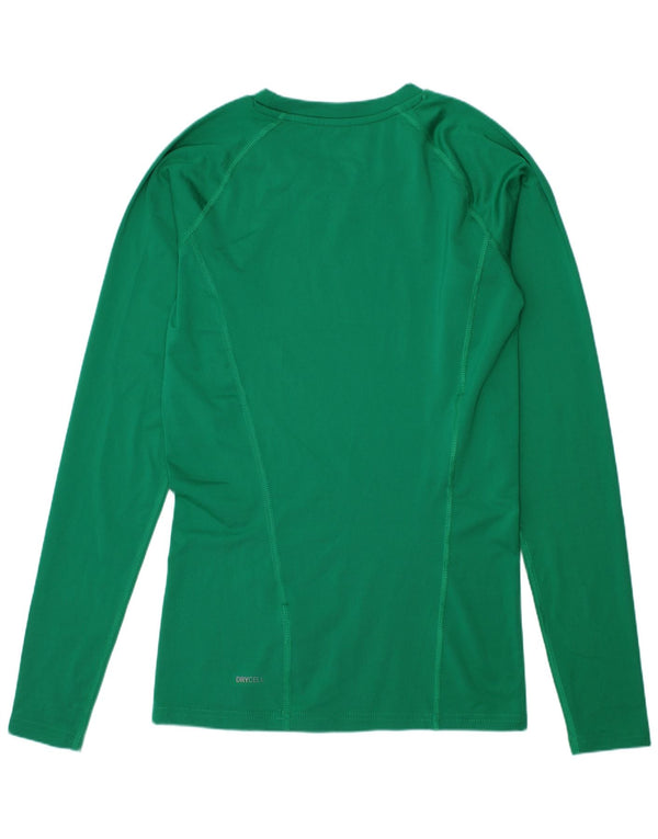PUMA Girls Top Long Sleeve 13-14 Years  Green Polyester