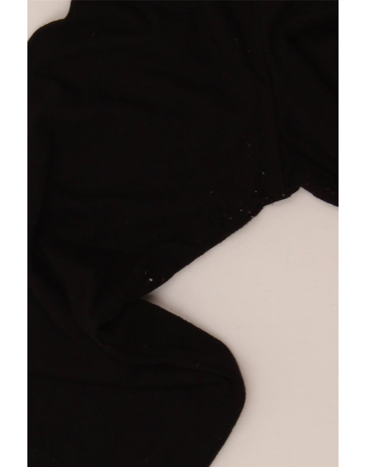 Desigual Womens Graphic Shift Dress UK 14 Large Black Floral Viscose