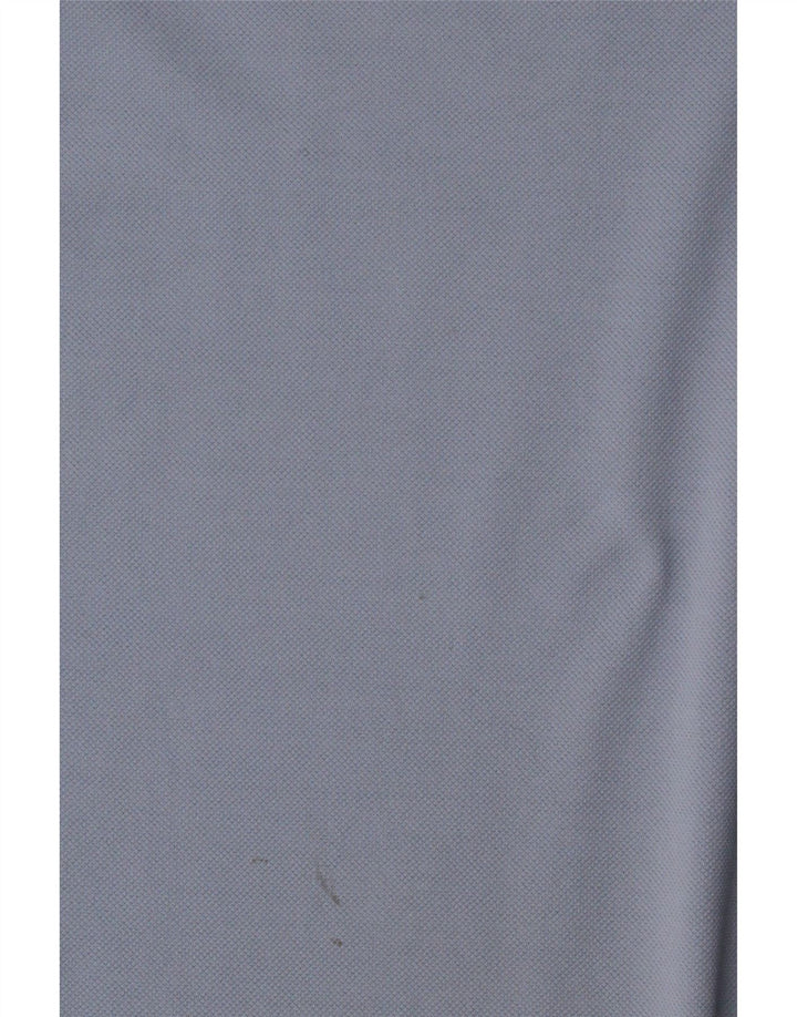 Marlboro Classics Mens Polo Shirt 2XL Blue Polyamide