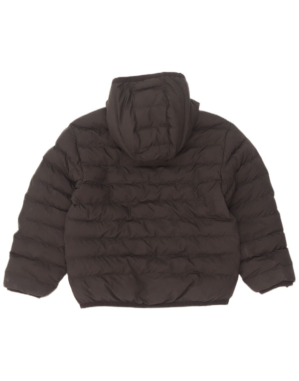 Nike Boys Hooded Padded Jacket 10-11 Years Medium  Black Polyester