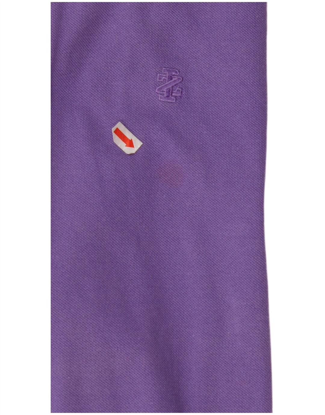 IZOD Mens Polo Shirt 2XL Purple Cotton