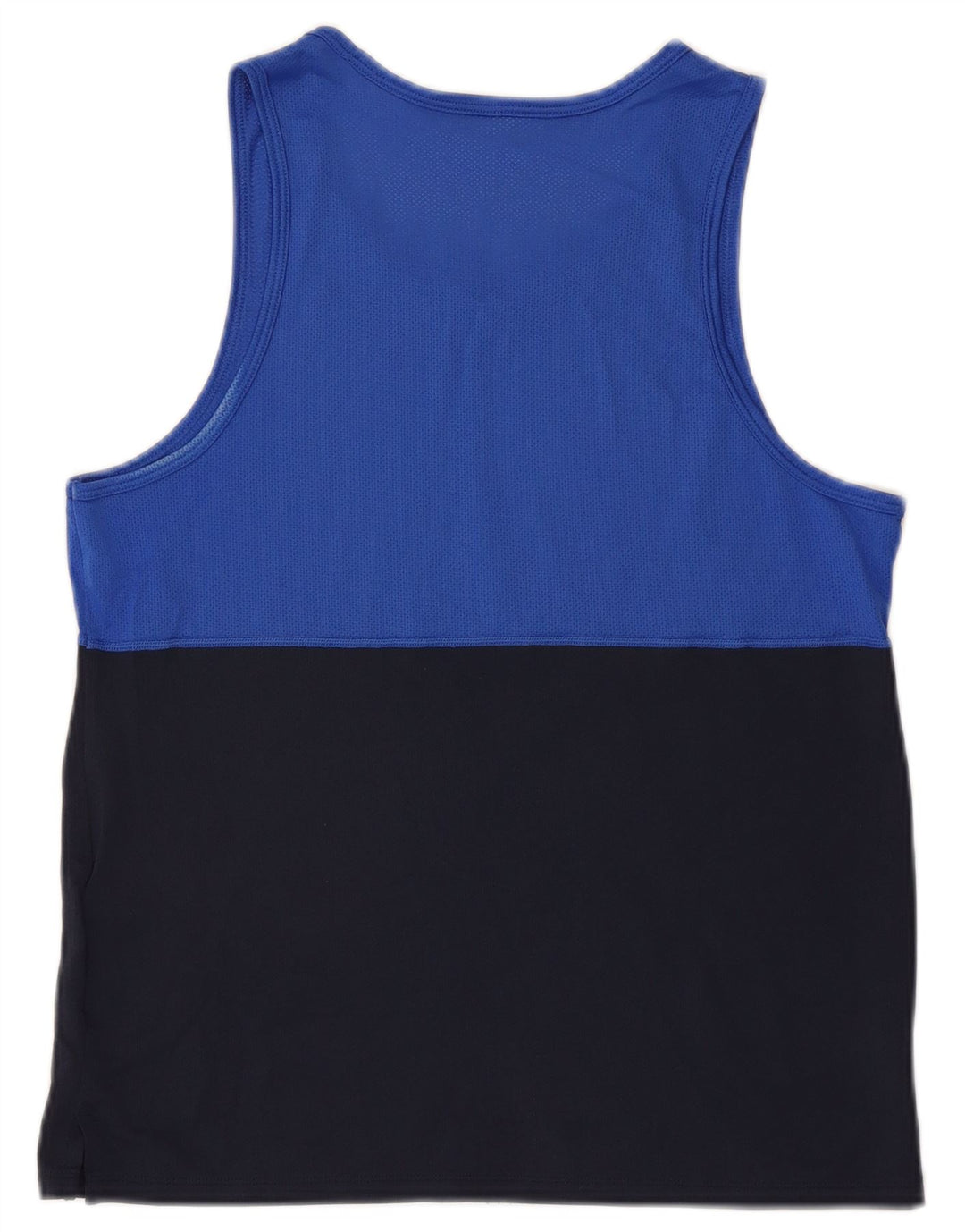 NIKE Mens Dri Fit Vest Top Medium Multicoloured Colourblock Polyester