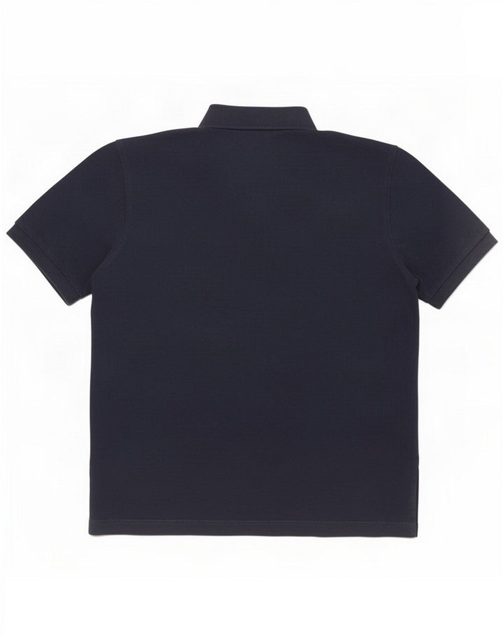 Kappa Mens Polo Shirt Medium Navy Blue Cotton