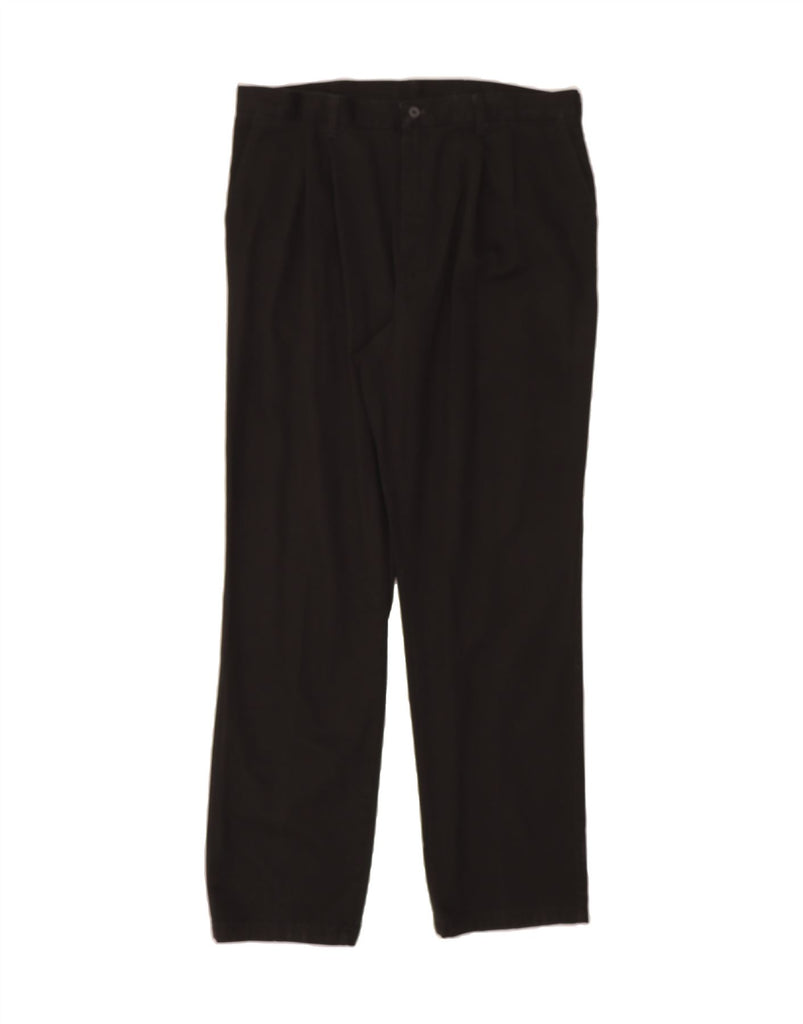 WRANGLER Mens Pegged Chino Trousers W38 L34 Black Cotton Vintage Wrangler and Second-Hand Wrangler from Messina Hembry 