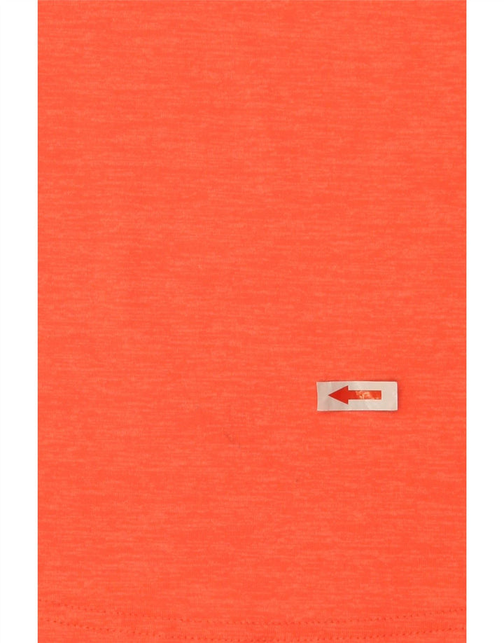 Under Armour Boys T-Shirt Top 7-8 Years Small Orange