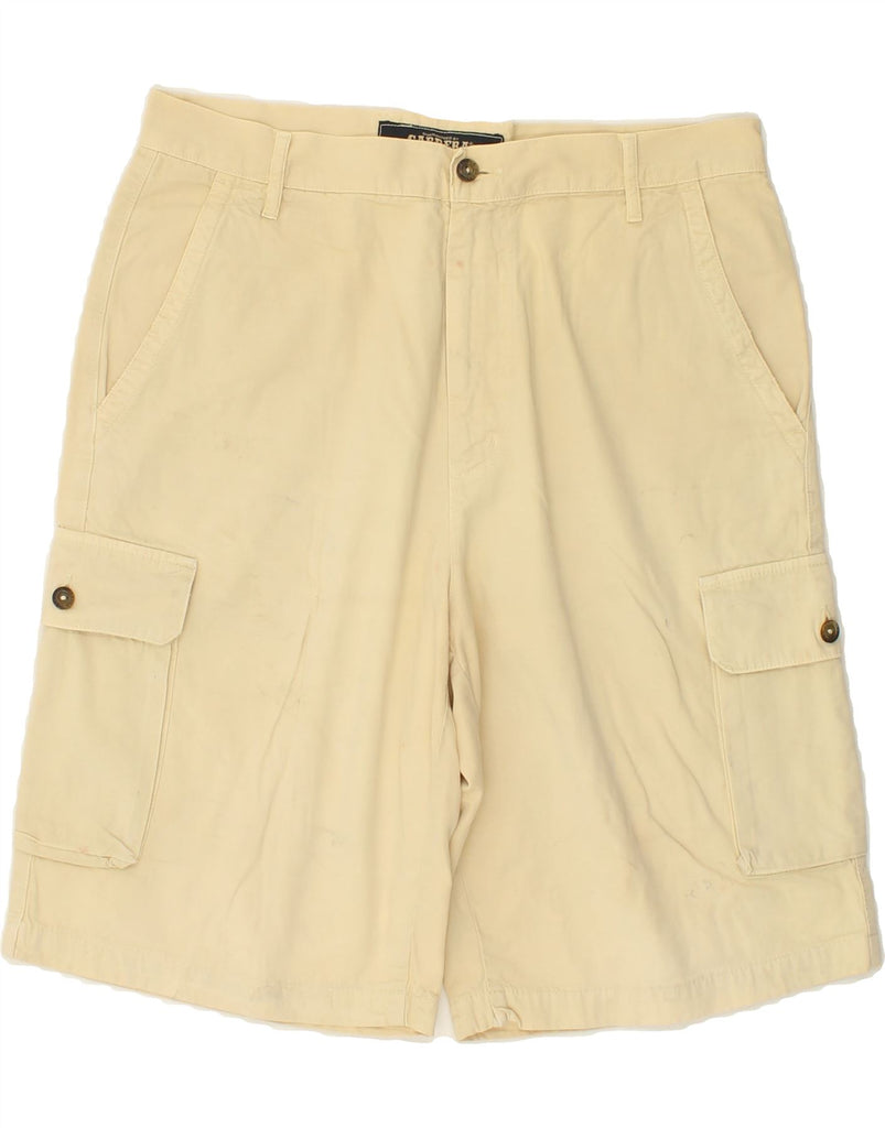 CARRERA Mens Cargo Shorts IT 50 Large W34 Beige Cotton Vintage Carrera and Second-Hand Carrera from Messina Hembry 