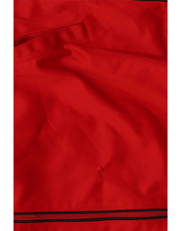 Lotto Mens Tracksuit Top Jacket 2XL Red Polyester