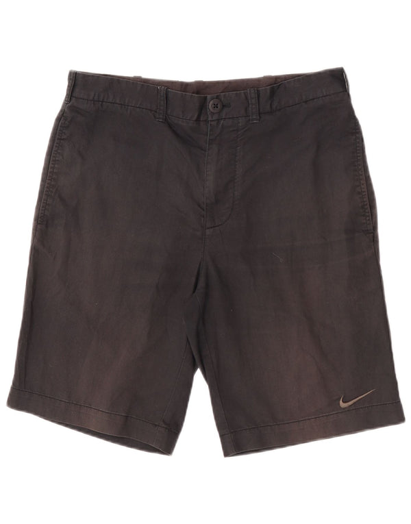 Nike Mens Chino Shorts Small W28  Black Cotton